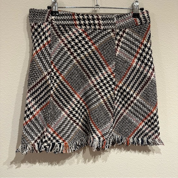 Princess Plaid Fringe Mini Skirt Size‎ 8 - Picture 3 of 3